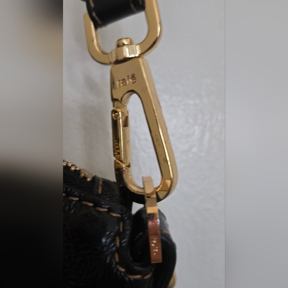 Rafe New York Leopard Print Buckle Leather Shoulder Bag - Picture 4 of 7